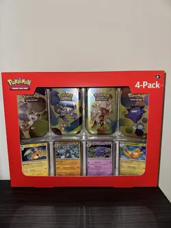 Pokemon Scarlet & Violet 151 Sams Club (4 Mini Tins + 4 Promo Cards Bundle) - Image 1