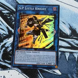 Yugioh! S:P Little Knight Super Rare (RA03-EN049) NM/M - Image 1