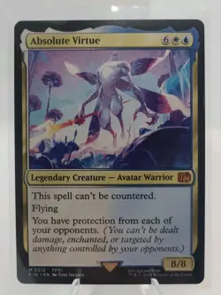 Absolute Virtue - FINAL FANTASY MTG Magic the Gathering NM Non-Foil 0212 - Image 1