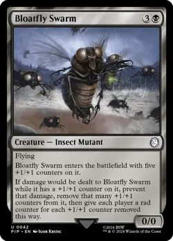 NM Bloatfly Swarm, MGT, Fallout, Magic the Gathering, 42 - Image 1
