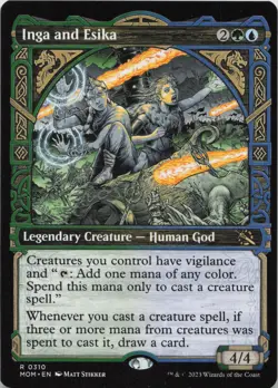 Inga and Esika (Showcase) R March of the Machine 310 - LP MTG - Image 1