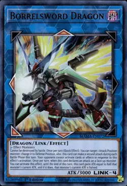 Borrelsword Dragon - Ultra Rare 1st Edition MAMA-EN072 - NM - YuGiOh - Image 1