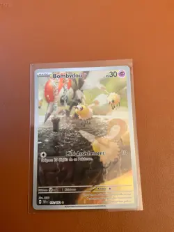 Carte Pokemon BOMBYDOU 172/162 Holo Secrete EV5 Ecarlate et Violet TEF FR NEUF - Image 1