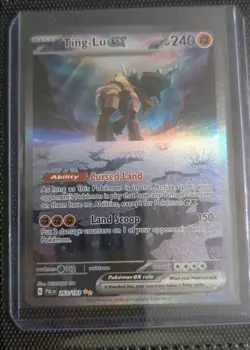 Pokemon TCG Ting-Lu EX Scarlet & Violet Paldea Evolved Holo - Image 1