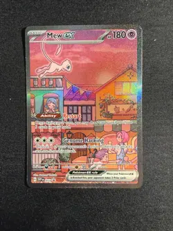 2023 Pokemon Mew Ex 053 SVP 151 UPC Black Star Promo English Near Mint - Image 1