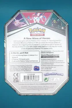 FREE SHIPPING! Pokemon | V Heroes Tin - Sylveon V | (SEALED) (international) - Image 2