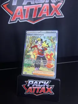 Pokemon TCG Destined Rivals Ethans Adventure 236/182 SIR Special Illustration - Image 1