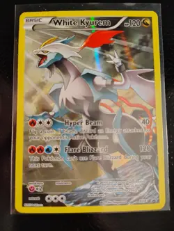 POKEMON WHITE KYUREM (Full Art Promo) Pokemon • Promo • XY81 - Image 1