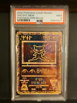2000 Pokemon Game Promo / Pokemon 2000 Movie Ancient Mew PSA 9 - Image 1