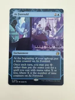 As Foretold Showcase MTG Magic the Gathering Card NM Near Mint WOT - Image 1