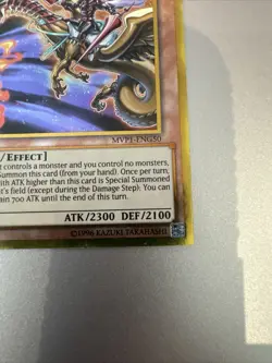 Yu-Gi-Oh! TCG Lord Gaia the Fierce Knight MVP1-EN050 Gold Rare 1st EditionEX - Image 5