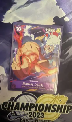 Monkey D Luffy P-041 One Piece Card Game Championship 2024 Promo English - Image 1