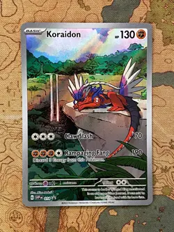 Pokemon Card TCG - Koraidon SVP 014 Scarlet & Violet Promo Near Mint - Image 1