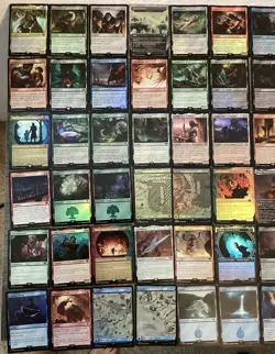 Magic The Gathering Lot Of 153 FOIL Cards From Lord Of The Rings - Image 2