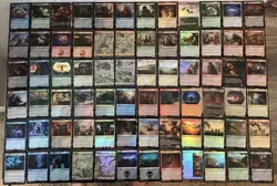 Magic The Gathering Lot Of 153 FOIL Cards From Lord Of The Rings - Image 4