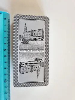 CARTE DA GIOCO TREVISANE PLASTIFICATE DAL NEGRO SCOPA VINTAGE PLAYING CARD NEW - Image 4