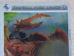 KHA'RALL HUSK ARMOR CHAOTIC CCG TCG HOLO FOIL CARD RARE 2008 - Image 2