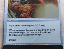 KHA'RALL HUSK ARMOR CHAOTIC CCG TCG HOLO FOIL CARD RARE 2008 - Image 4