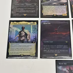 Mtg Magic The Gathering Lord Of The Rings Seventeen (17) Foil Card Lot! - Image 4