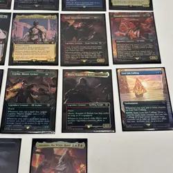 Mtg Magic The Gathering Lord Of The Rings Seventeen (17) Foil Card Lot! - Image 5