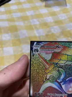 Melmetal VMAX 080/078 Rainbow Secret Rare SWSH10.5 Pokemon Go TCG Card - Image 3