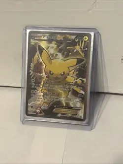 Pokemon Pikachu EX XY124 Black Star Promo 2016 Holo Card Mint Condition Rare - Image 1