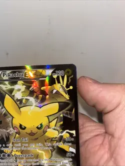Pokemon Pikachu EX XY124 Black Star Promo 2016 Holo Card Mint Condition Rare - Image 5