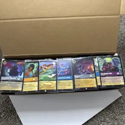Disney Lorcana Chapter 10 Bulk 1 000 Card Lot With A Variety Of Cards - Image 1