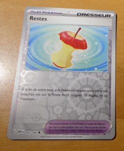 POKEMON 151 CARD REVERSE HOLO CARTE RESTES 163/165 MEW FR JCC MINT 2023 - Image 1