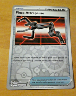 POKEMON 151 CARD REVERSE HOLO CARTE PINCE 162/165 MEW FR JCC M 2023 - Image 1