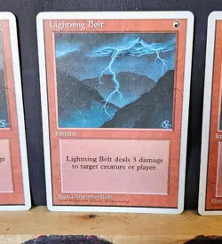 Magic The Gathering Lot of 3 4th Edition Cards LP - Image 3