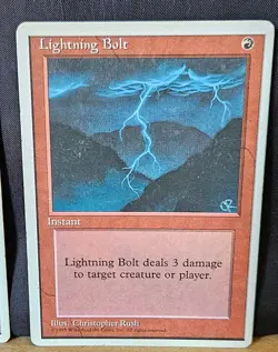 Magic The Gathering Lot of 3 4th Edition Cards LP - Image 4