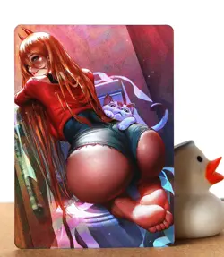 ACG Hentai sexy Card - Power - Chainsaw Man - Full Art Foil sexy waifu ¥¥ - Image 4