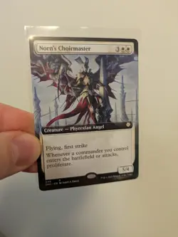 MTG Norn's Choirmaster Extended Art Phyrexia: All Will Be One Commander #046 - Image 1