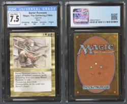 Bartel Runeaxe Legends CGC 7.5 MTG Magic - Image 1