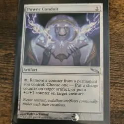 1x POWER CONDUIT - mirrodin - MTG - Magic the Gathering - Image 1