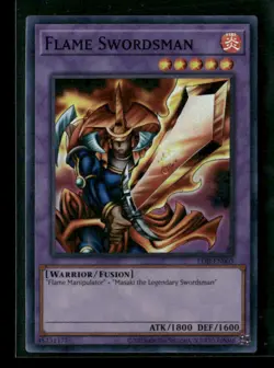 Yu-Gi-Oh Card 25th Anniversary - LOB-EN003 - FLAME SWORDSMAN (super rare holo) - Image 1