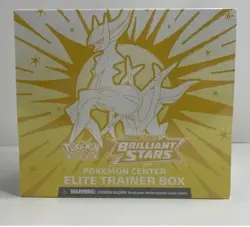 Brilliant Stars Pokemon Center Elite Trainer Box ETB - Pokemon TCG - Sealed - Image 1