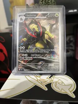 POKEMON HAXORUS 147/086 IR SCARLET & VIOLET BLACK BOLT NEAR MINT GREAT CENTERING - Image 1