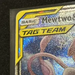 Pokemon Mewtwo & Mew GX SM191 Tag Team NM/Mint Black Star Promo Sun & Moon - Image 2