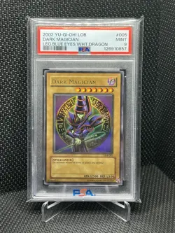 Dark Magician LOB-005 The Legend of Blue Eyes White Dragon PSA 9 - Image 1