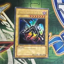 Yugioh! Red-Eyes B. Dragon BIJ-S001 Ultra Rare 1st Edition Spanish NM - Image 1