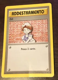 ITALIAN BILL - 91/102 - Base Set - Pokemon Card - Image 1