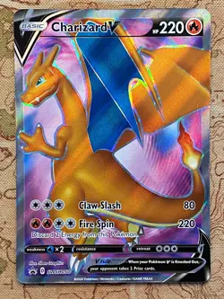 Pokemon Card TCG - Charizard V SWSH050 Black Star Promo Champion's Path NM - Image 2