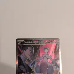 Team Rocket's Mewtwo ex 231/182 SIR Destined Rivals Pokemon Card TCG - Image 3