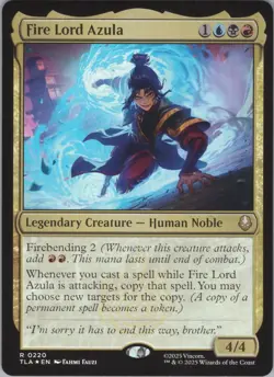 MTG Foil Fire Lord Azula R Avatar: The Last Airbender 220 NM - Image 1