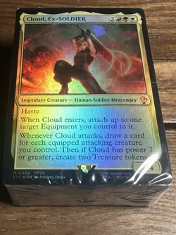 MTG Final Fantasy Limit Break Commander Deck NO BOX **Deck Only** SEALED - Image 1