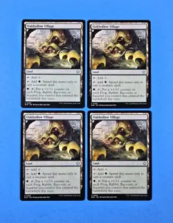 4x Oakhollow Village Bloomburrow 2024 BLB Mtg Magic Gathering Card Land 258 - Image 1