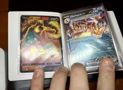 Pokemon Binder Collection Starter 50+ Card Lot Ultra Rares Foils& More Binder #5 - Image 2