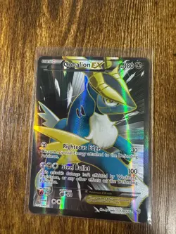Cobalion EX 133/135 Full Art Plasma Storm Holo Pokemon TCG Minty - Image 1